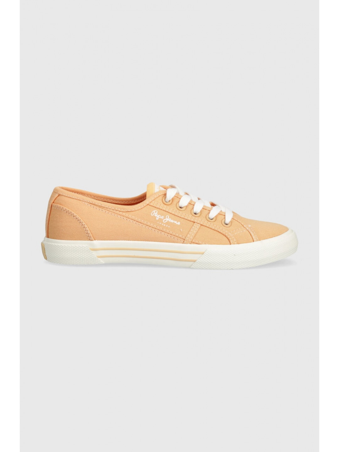 Tenisky Pepe Jeans PLS31287 dámské oranžová barva BRADY BASIC W
